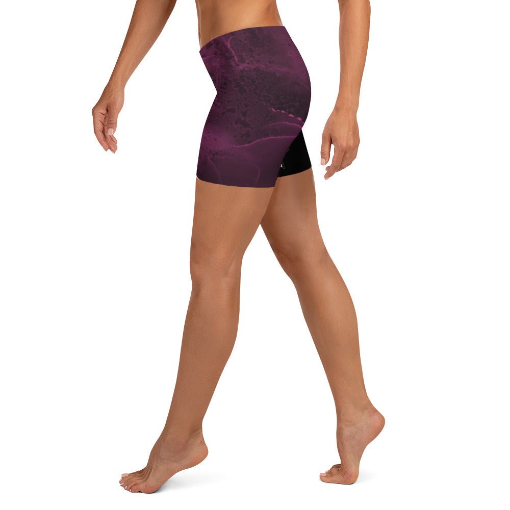Bottom style - Shorts women custom print - Retro Ravers - shorts