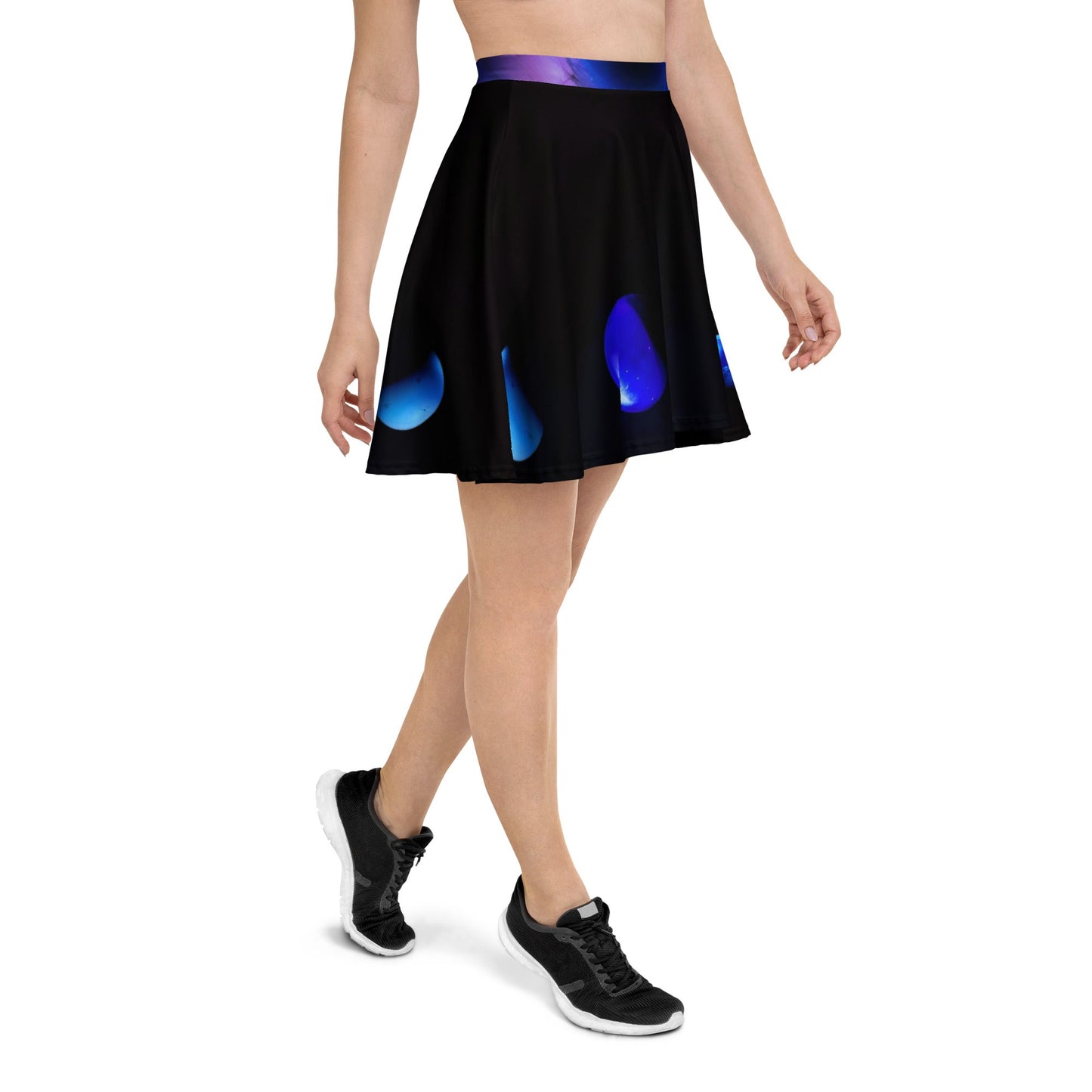 Bottom style - Skater Skirt Galaxy Print - Retro Ravers - galaxy
