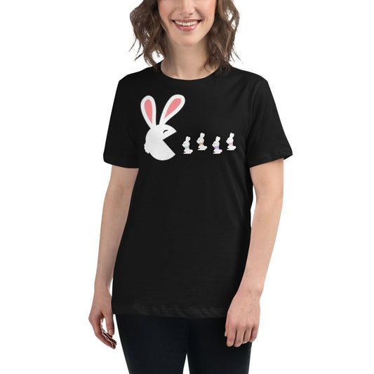 - Custom Relaxed T-Shirt Easter Gamer - Retro Ravers - easter