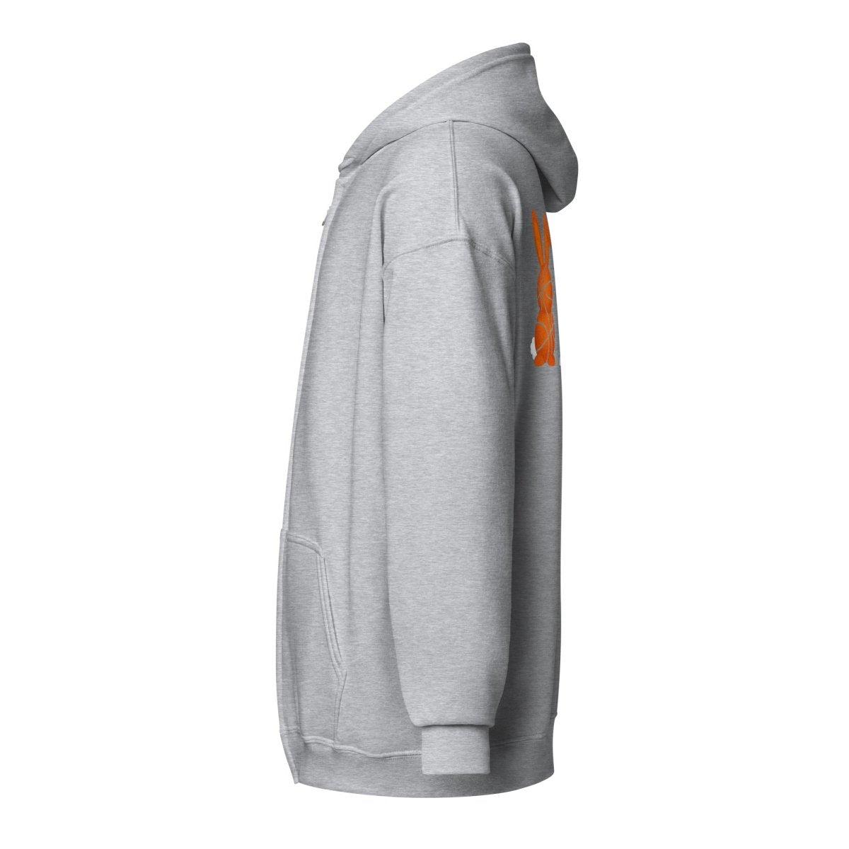 - Custom zip hoodie sports bunny - Retro Ravers - easter