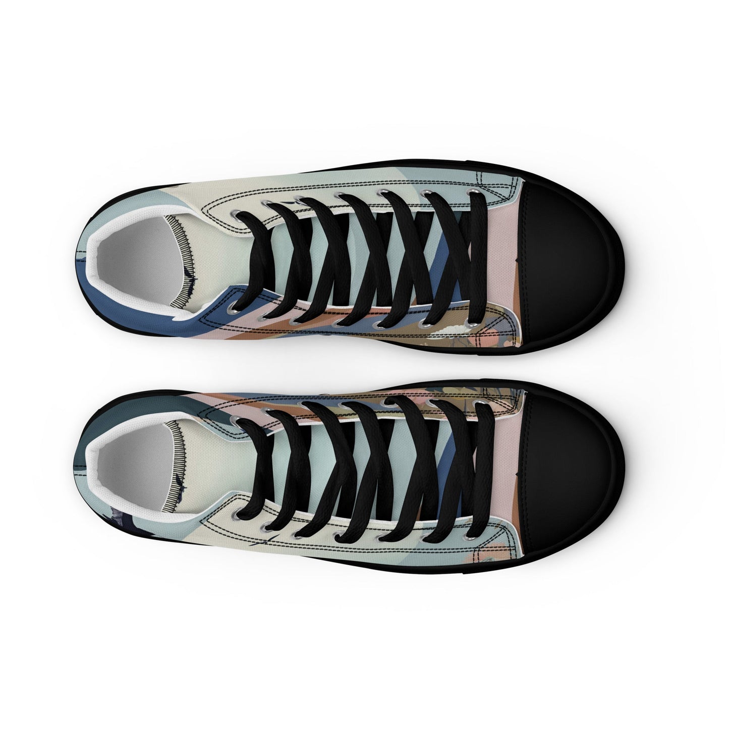 Footwear - Women’s high top canvas shoes - Retro Ravers - Shoes
