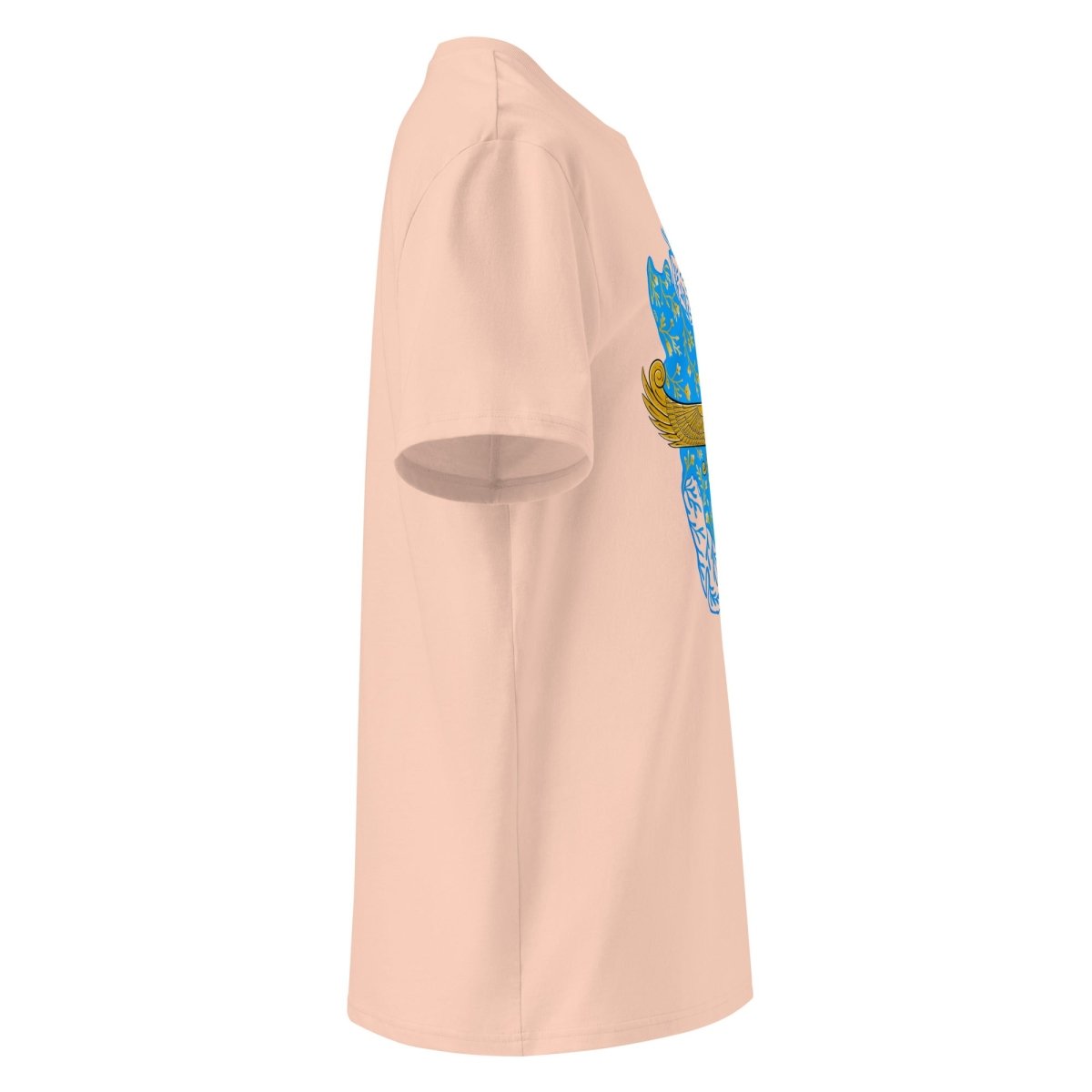 - Persia ribbed neck t-shirt Farvahar - Retro Ravers - farvahar