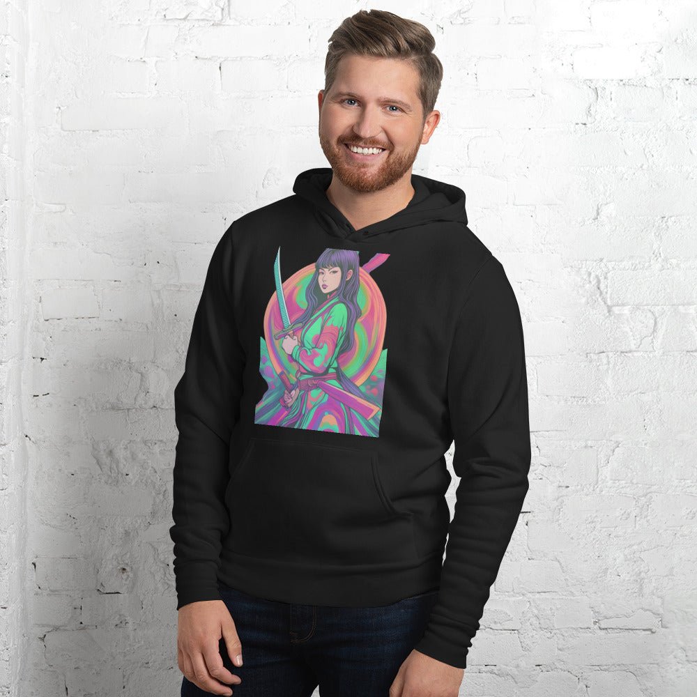 Print Material - Unisex hoodie custom design - Retro Ravers - sweatshirts