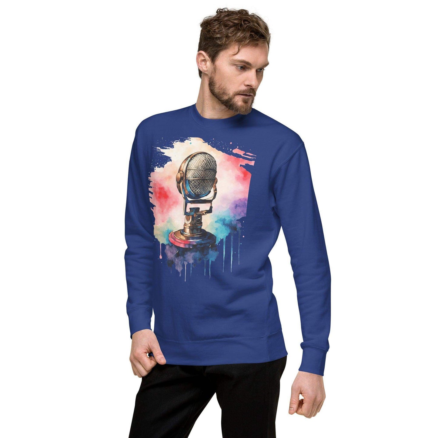 Print Material - Unisex Premium Sweatshirt - Retro Ravers - sweatshirts