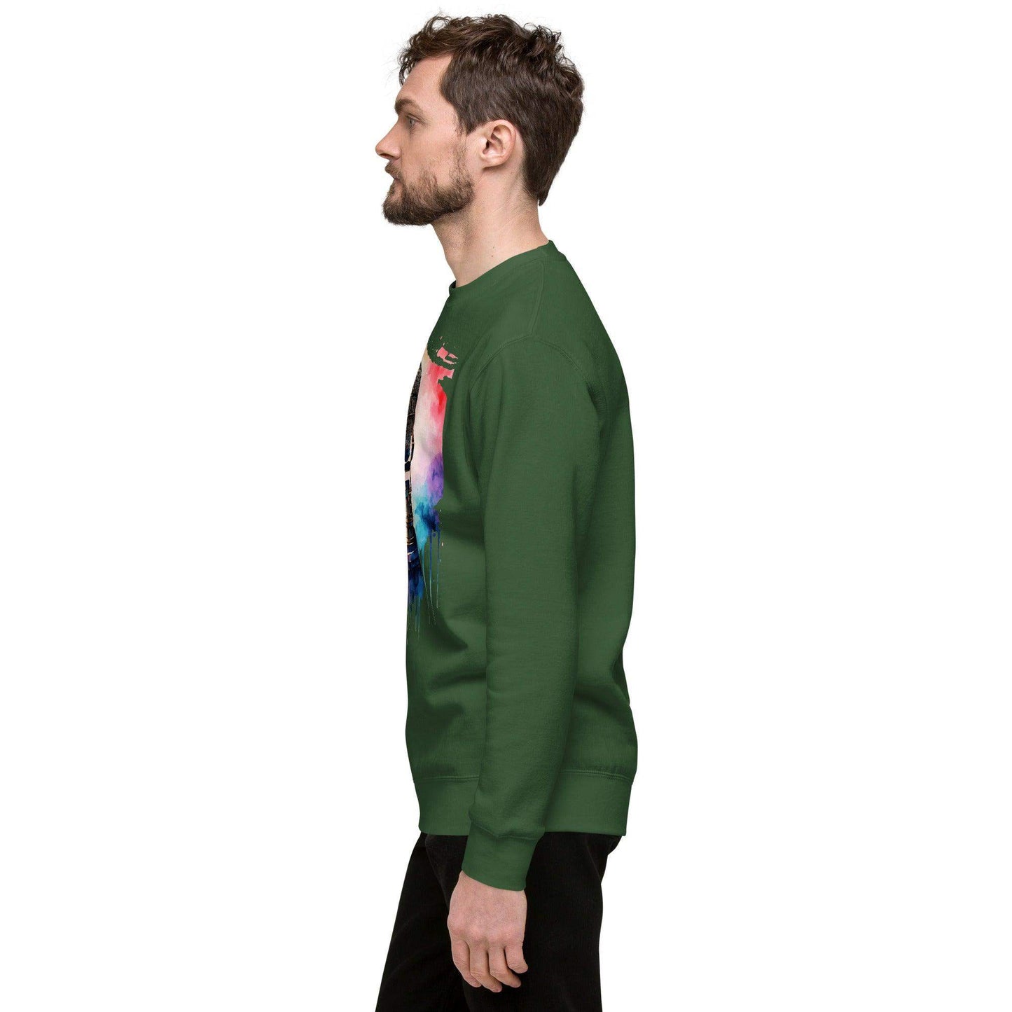 Print Material - Unisex Premium Sweatshirt - Retro Ravers - sweatshirts