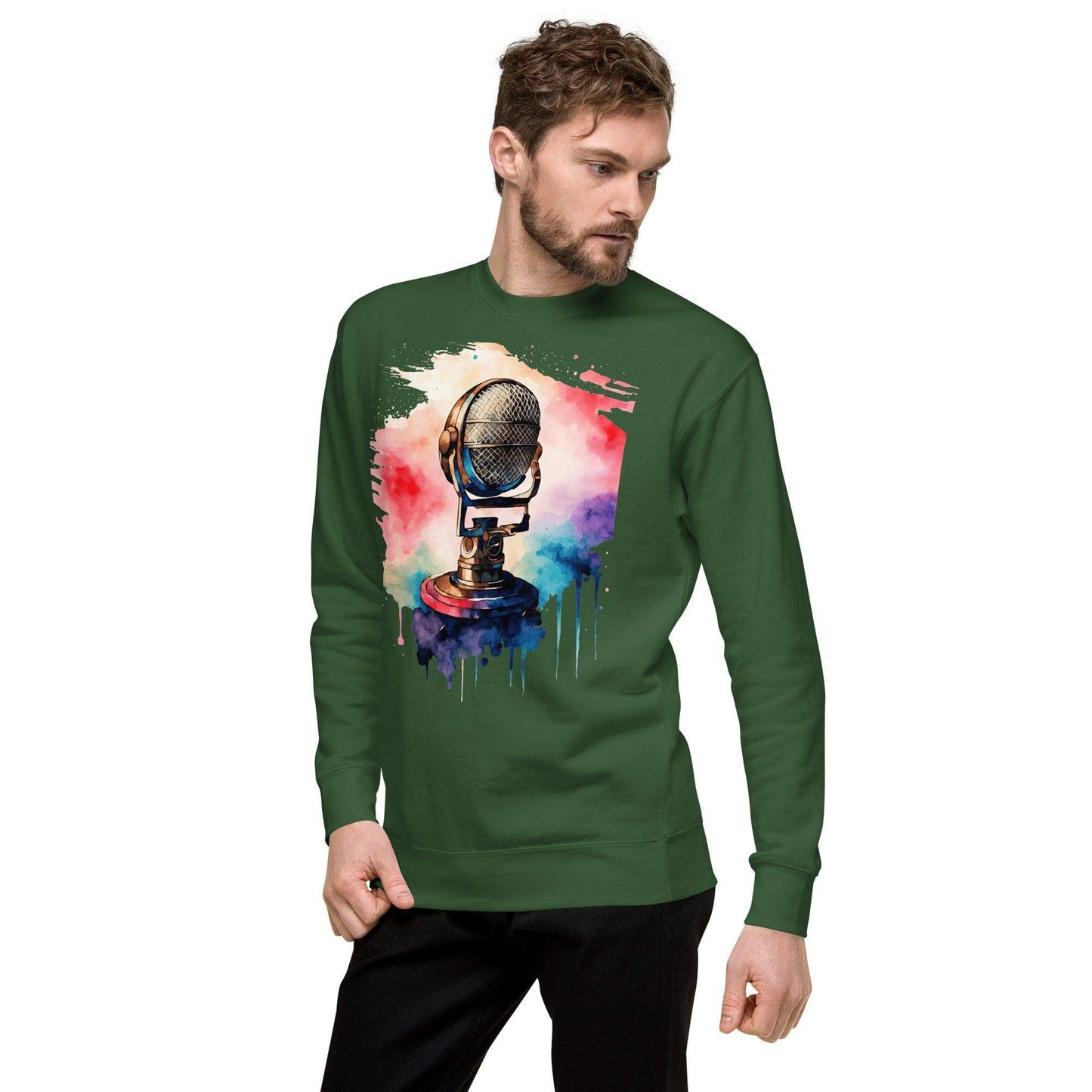 Print Material - Unisex Premium Sweatshirt - Retro Ravers - sweatshirts