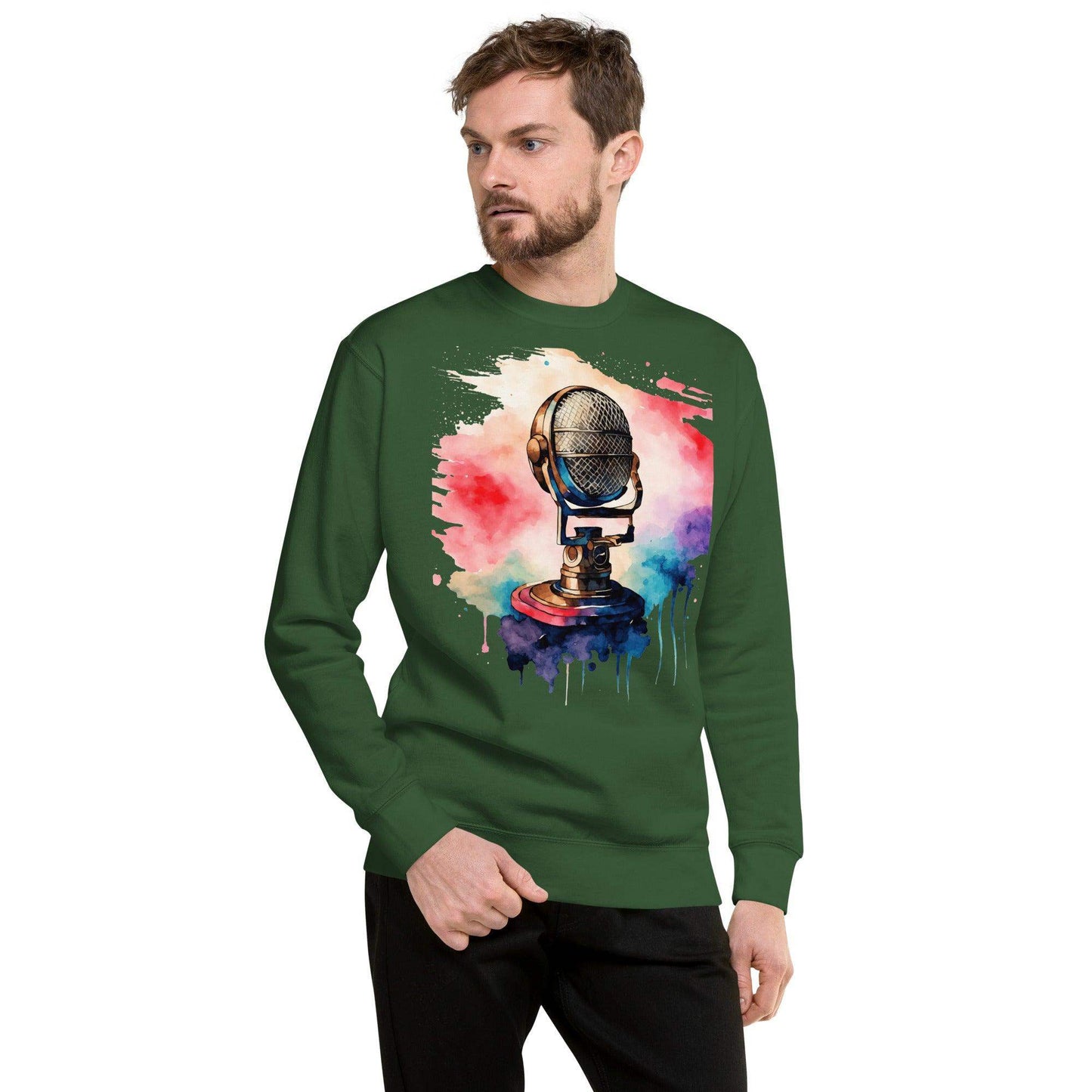 Print Material - Unisex Premium Sweatshirt - Retro Ravers - sweatshirts