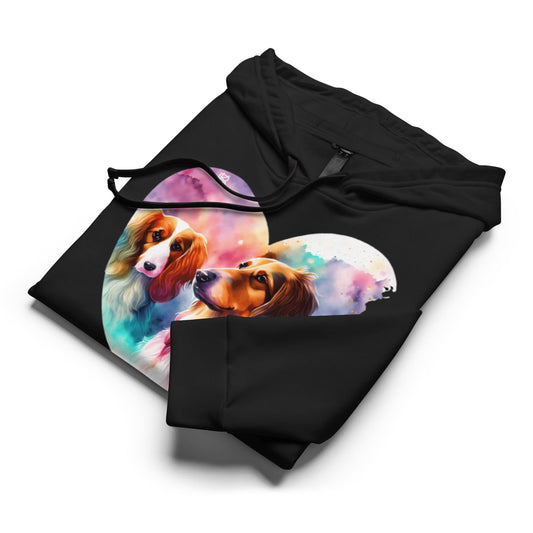 Sweatshirts - adidas fleece hoodie Dog custom print - Retro Ravers - sweatshirts
