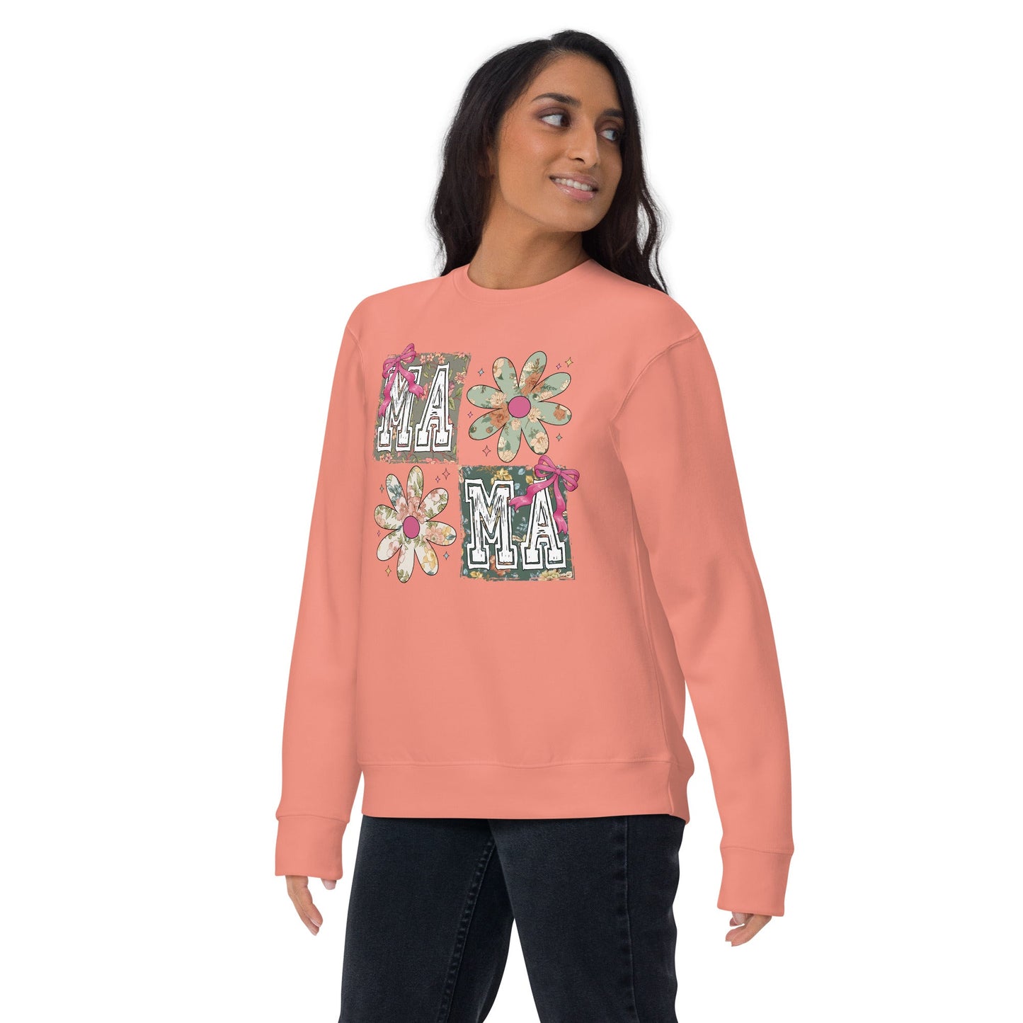 Sweatshirts - Unisex Premium Sweatshirt Mama Love - Retro Ravers - sweatshirts