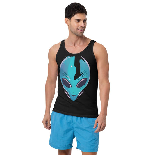 tank tops - Alien drop Men's Tank Top - Retro Ravers - alien