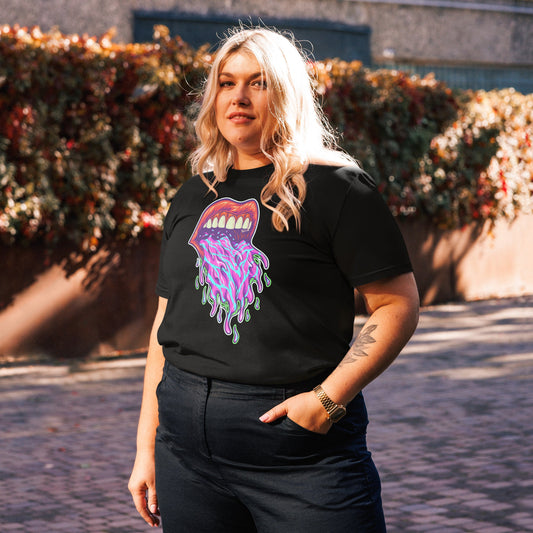 Tshirts - Psychedelic magic cotton t-shirt - Retro Ravers - Psychedelic magic