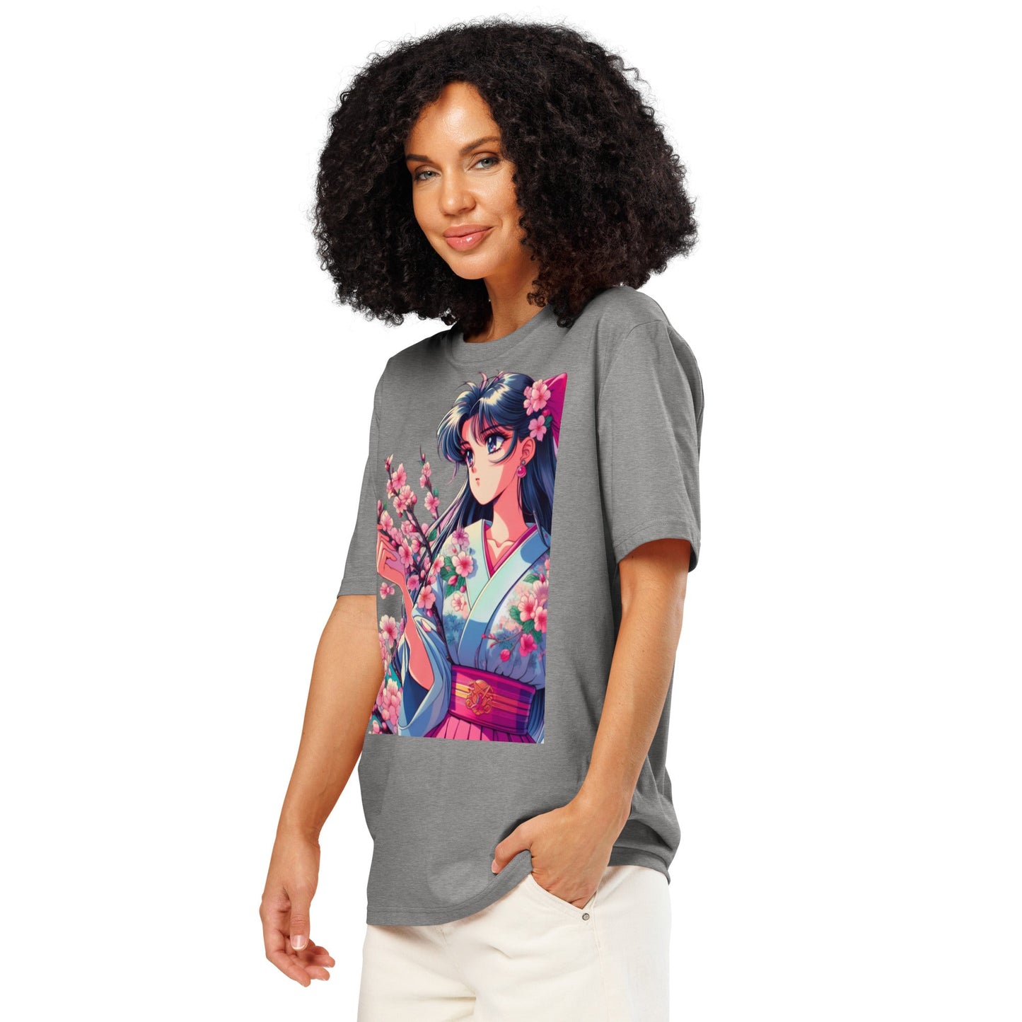 Tshirts - ribbed neck t-shirt Retro Anime - Retro Ravers - t-shirts