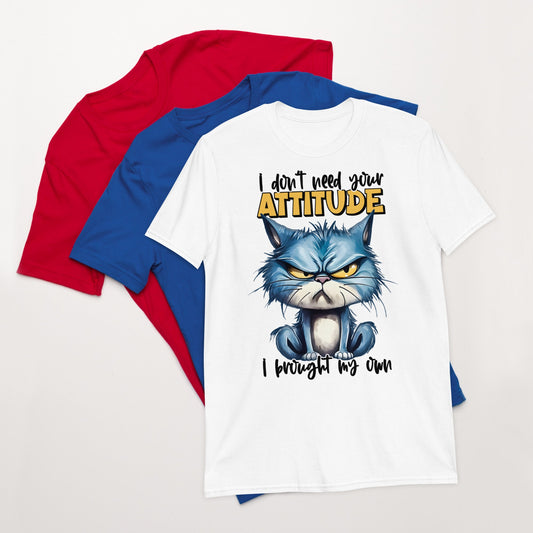 Tshirts - Short - Sleeve Unisex T-Shirt Cat - Retro Ravers - t-shirts