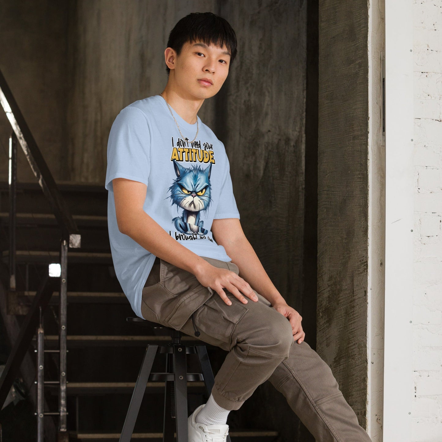 Tshirts - Short - Sleeve Unisex T-Shirt Cat - Retro Ravers - t-shirts