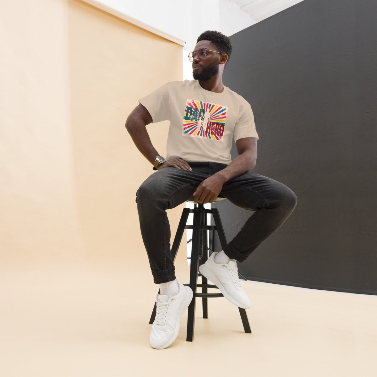 Tshirts - Unisex classic tee Dad Loves - Retro Ravers - dad