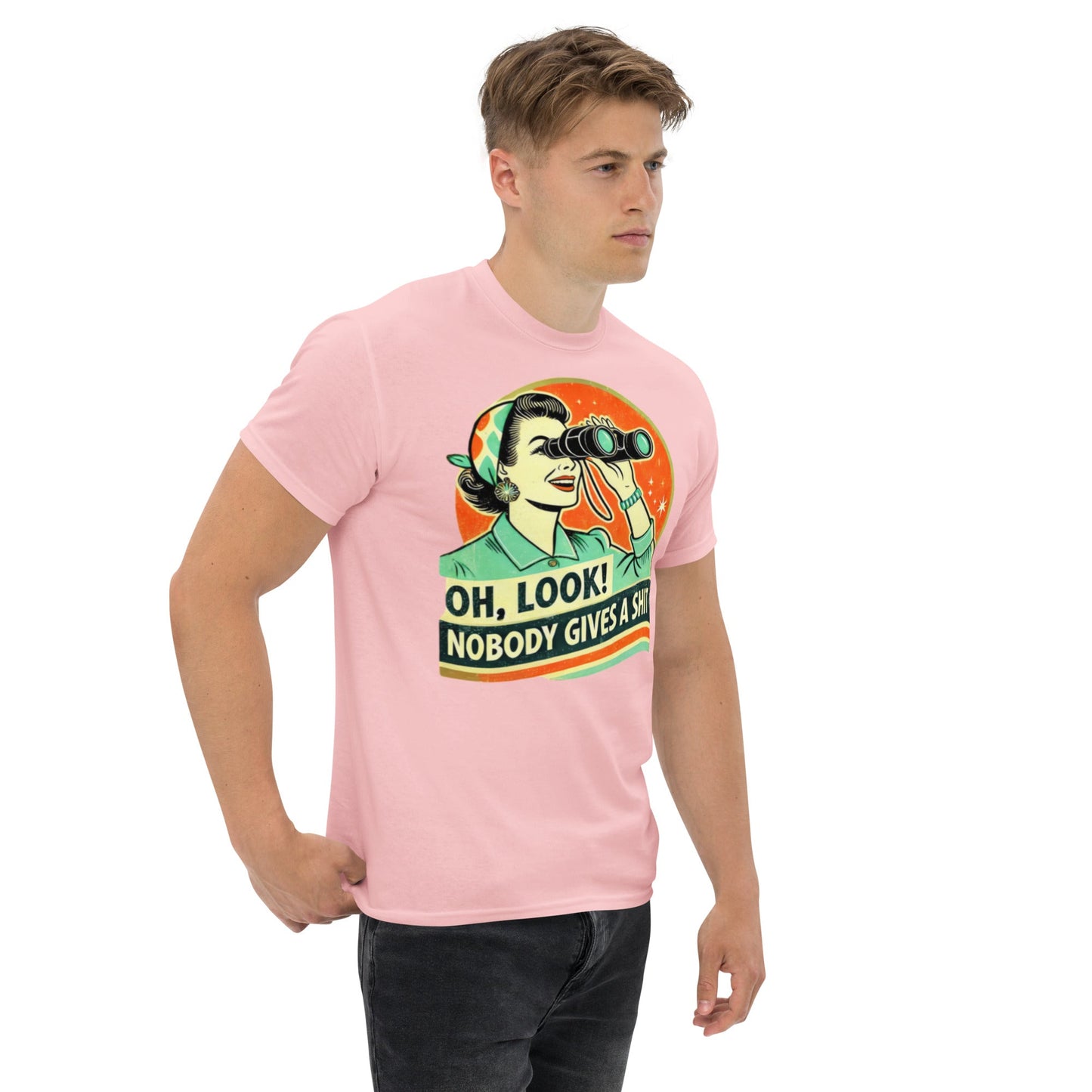 Tshirts - Unisex classic tee Nobody gives a - Retro Ravers - t-shirts