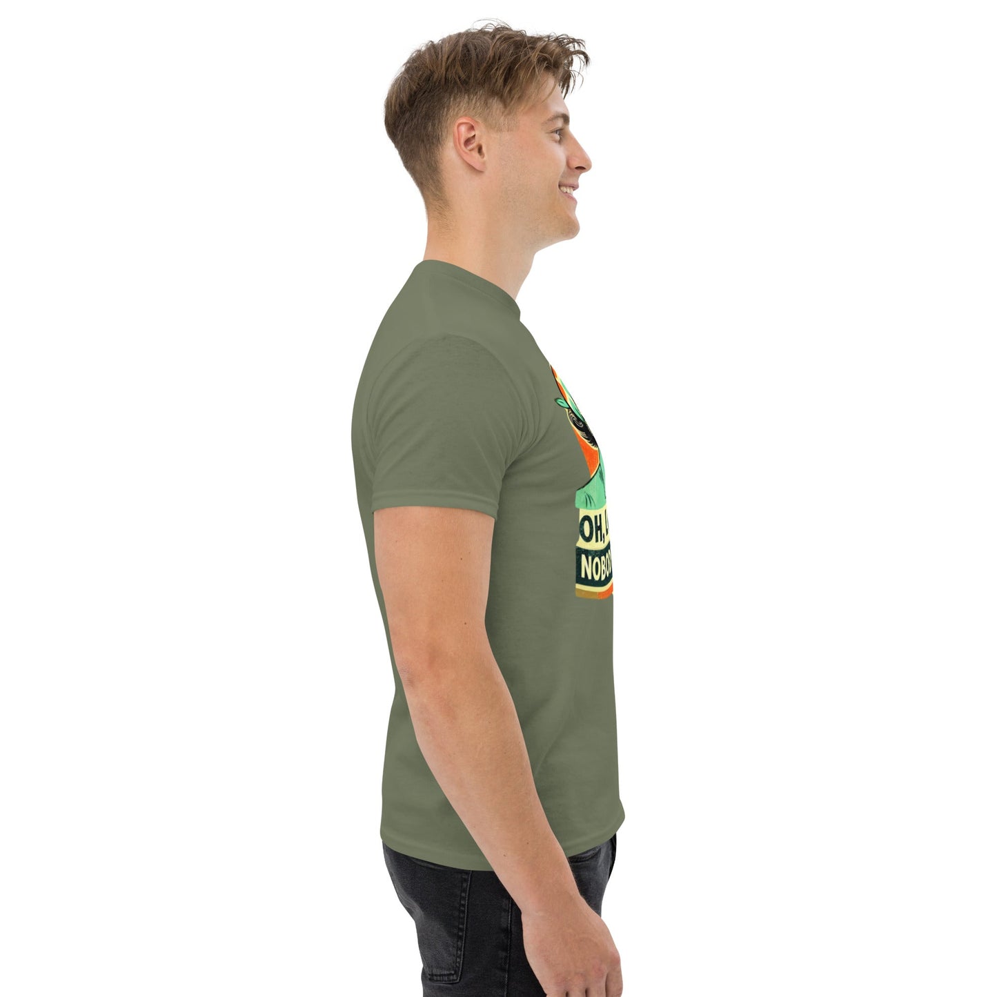 Tshirts - Unisex classic tee Nobody gives a - Retro Ravers - t-shirts