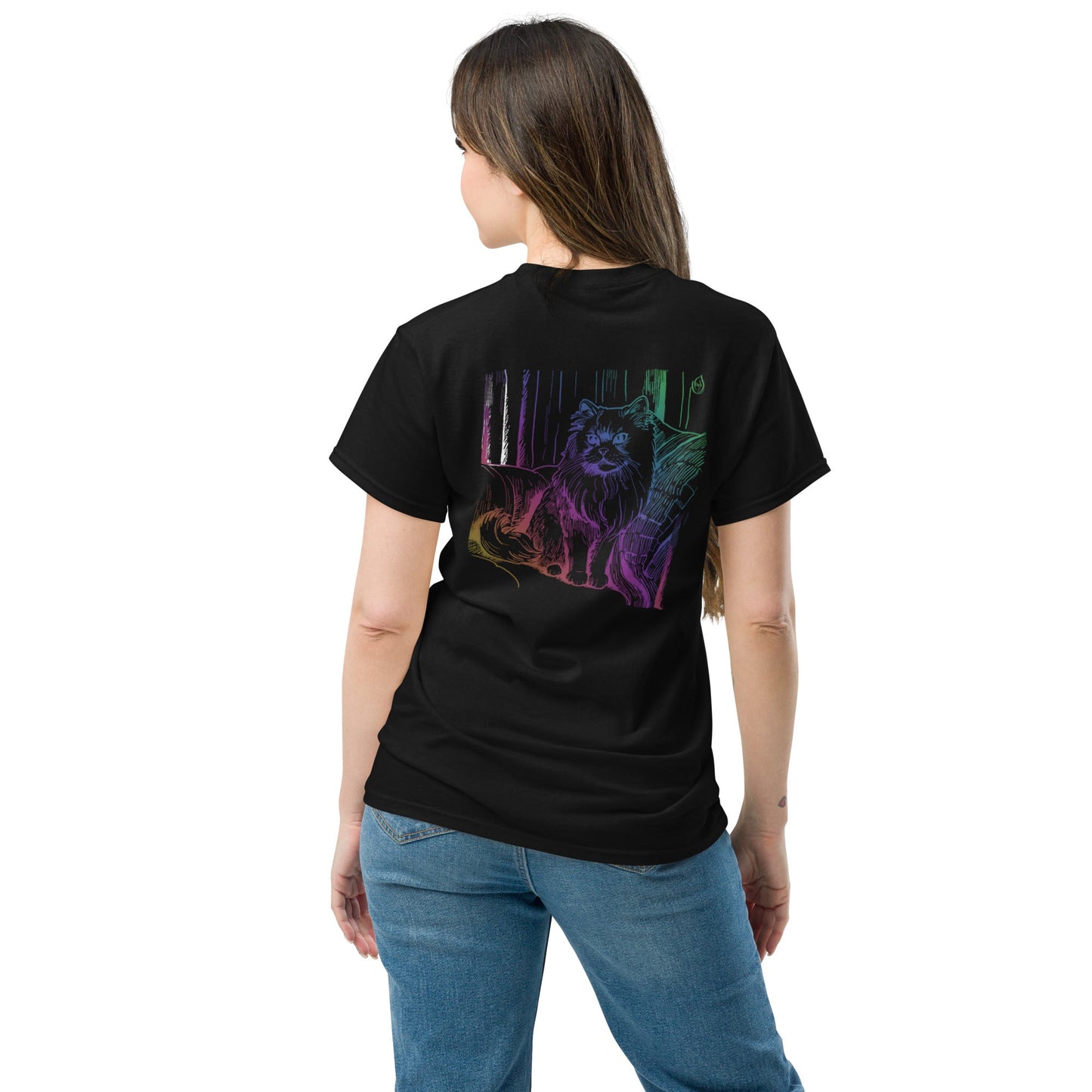 Tshirts - Unisex classic tee Siberian Cat - Retro Ravers - t-shirt
