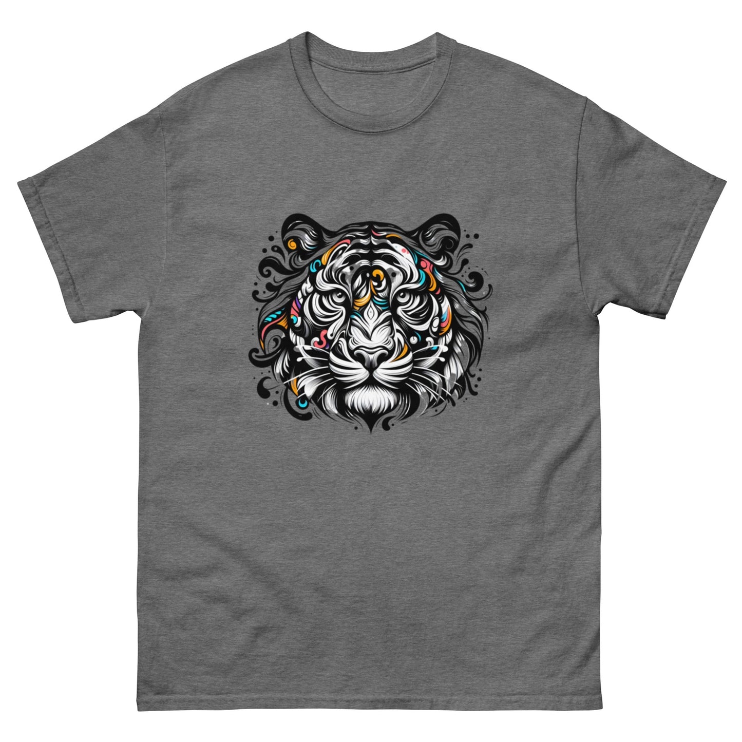Tshirts - Unisex classic tee Tiger face - Retro Ravers - t-shirts