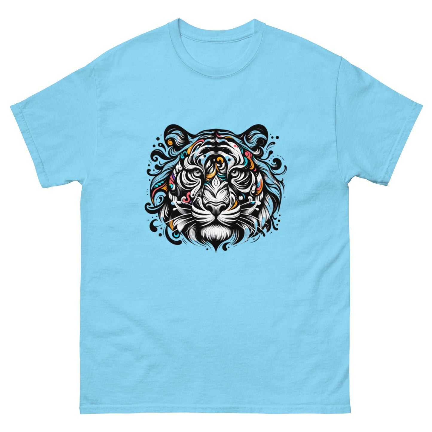 Tshirts - Unisex classic tee Tiger face - Retro Ravers - t-shirts