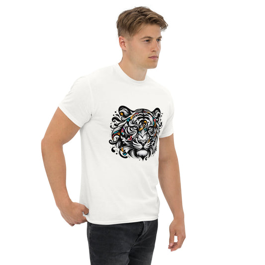 Tshirts - Unisex classic tee Tiger face - Retro Ravers - t-shirts