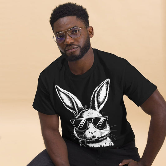 - Unisex classic tee Easter bunny - Retro Ravers - easter