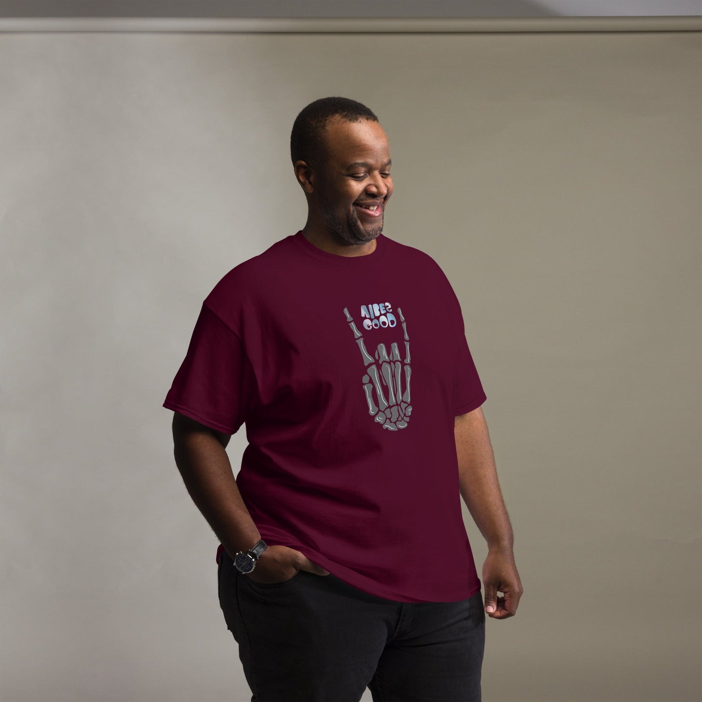 Tshirts - Unisex classic tee good vibes - Retro Ravers - t-shirt