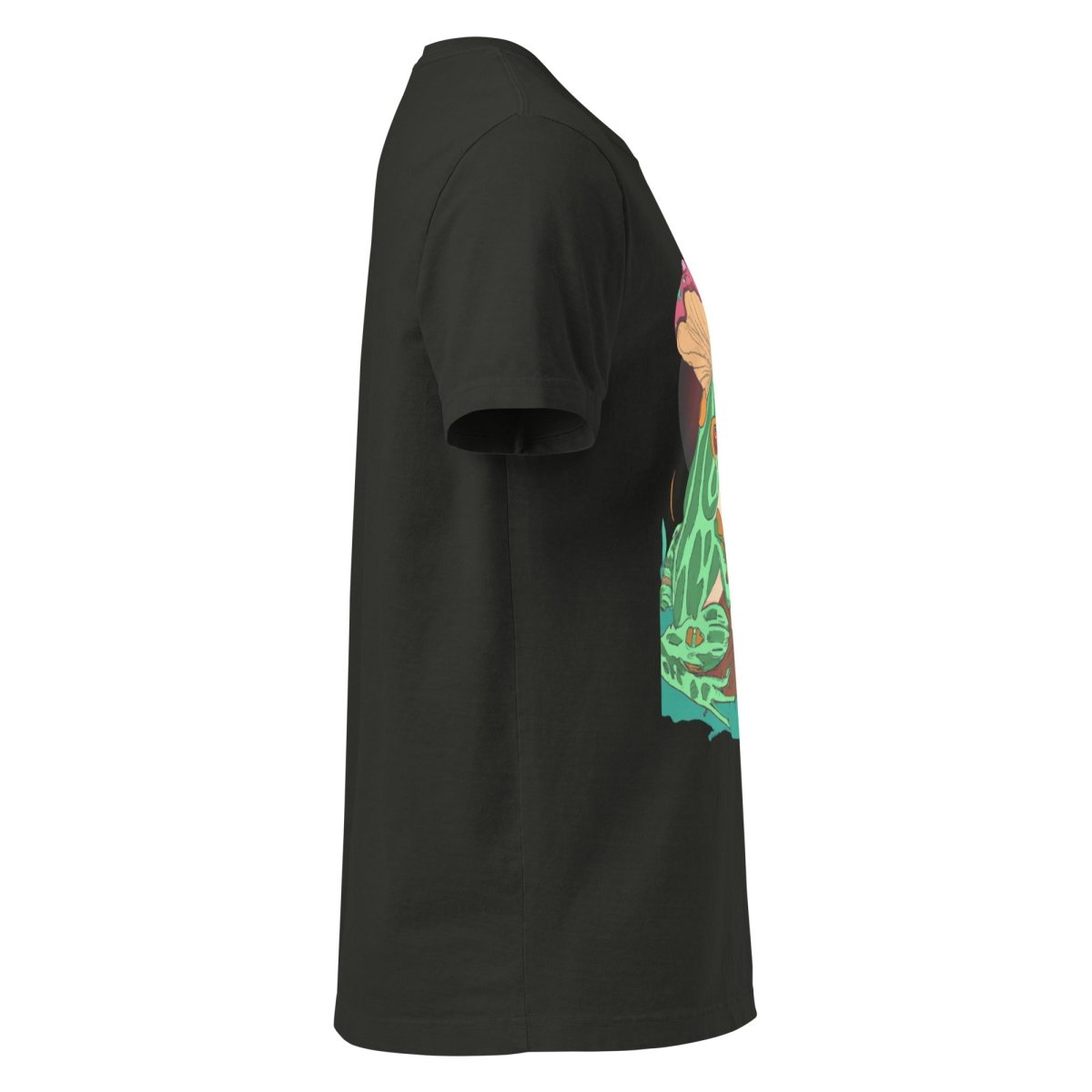 Tshirts - Frog drop Unisex oversized t-shirt - Retro Ravers - frog - rave