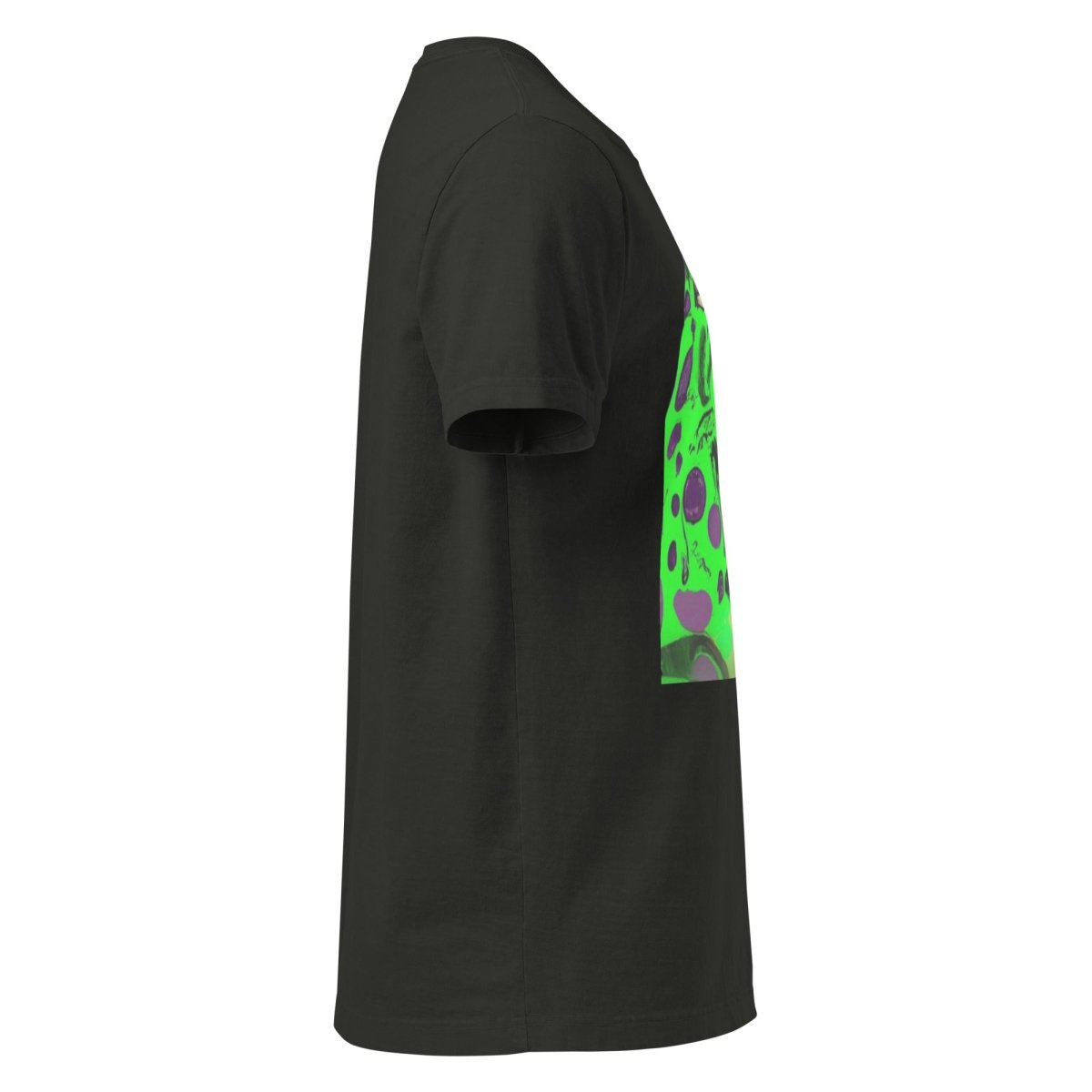 - Frog & Fizz Unisex oversized t-shirt - Retro Ravers - frog - retro