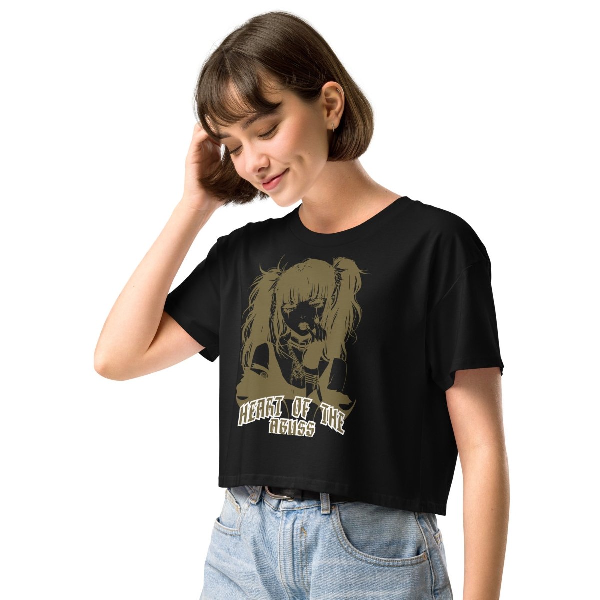 - Women’s crop top Retro Anime - Retro Ravers - Crop T-shirts