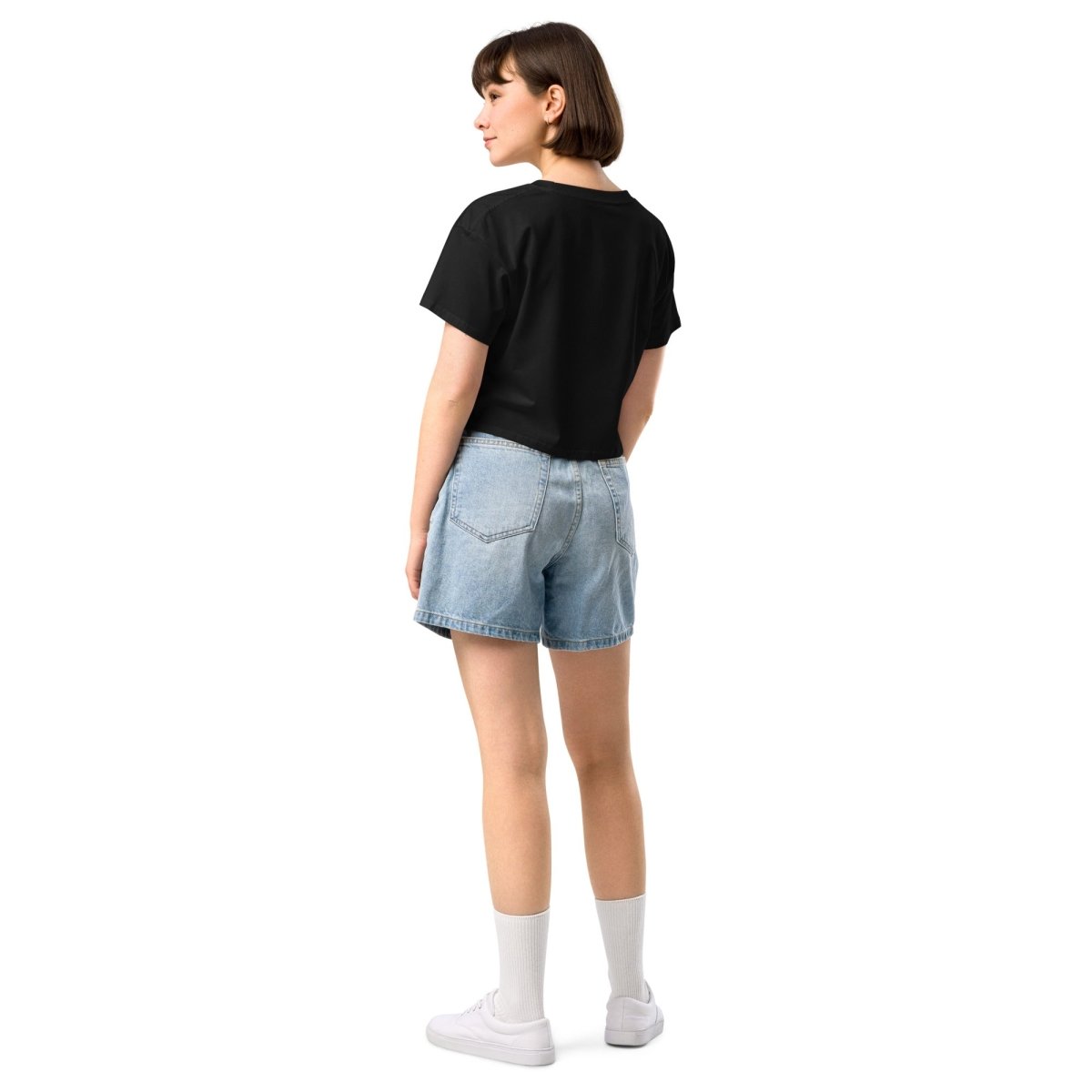 - Women’s crop top Retro Anime - Retro Ravers - Crop T-shirts