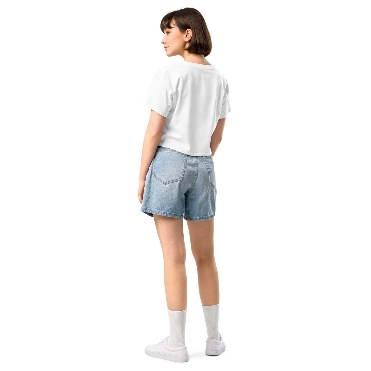 - Women’s crop top Retro Anime - Retro Ravers - Crop T-shirts