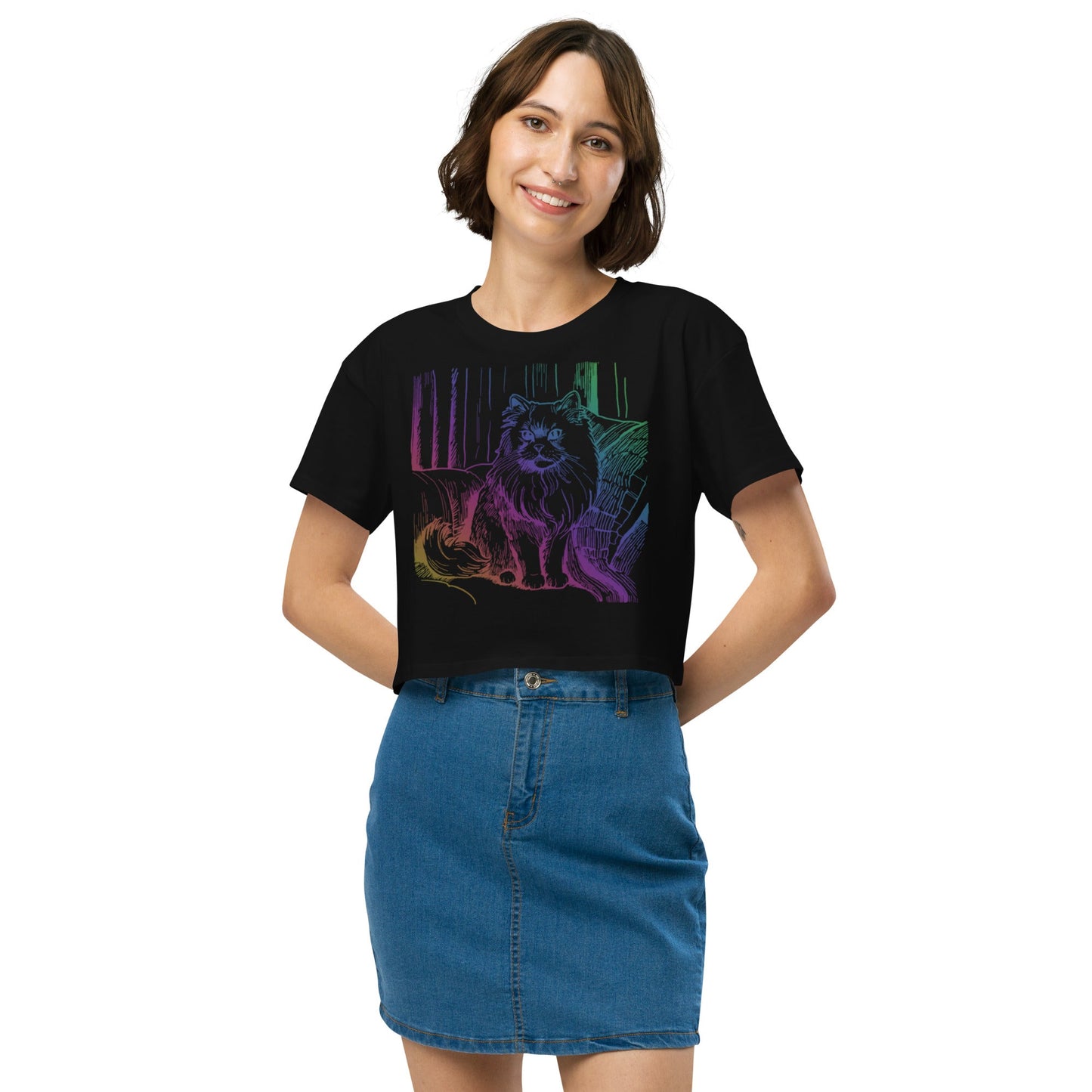 Tshirts - Women’s crop top - Retro Ravers - crop - top