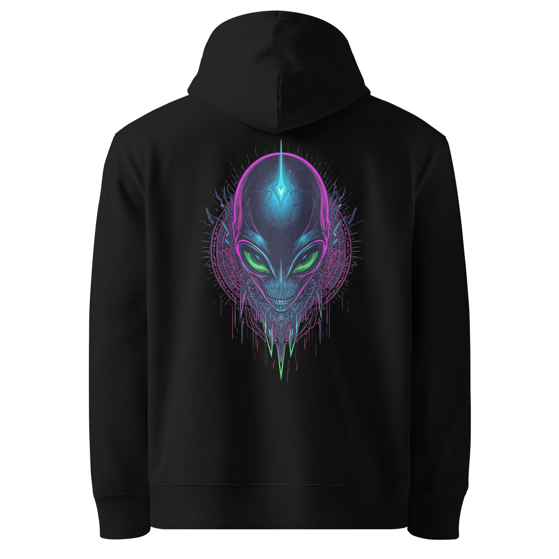 ancient-alien-unisex-essential-eco-hoodie-black-back-691876409e77f