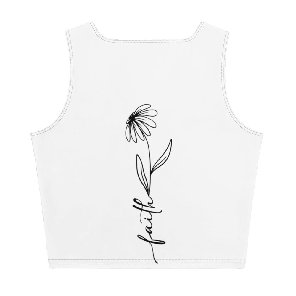  - Custom Crop Top Easter Faith - Retro Ravers - crop top