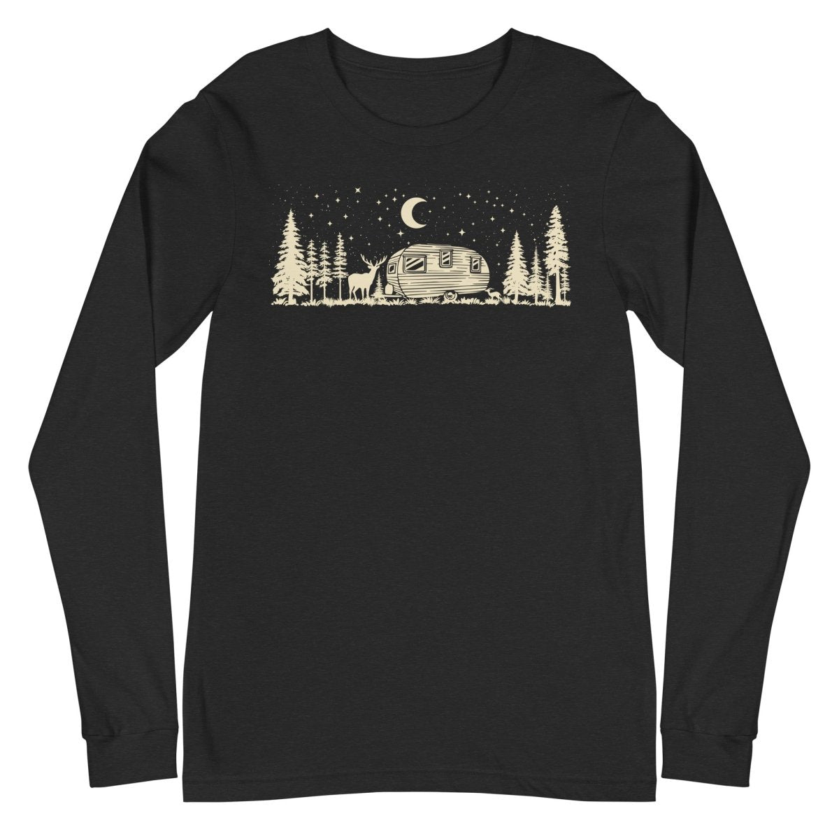  - Custom Long Sleeve Tee Camper - Retro Ravers - long sleeve