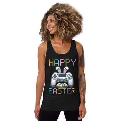  - Custom Men's Tank Top happy easter - Retro Ravers - easter
