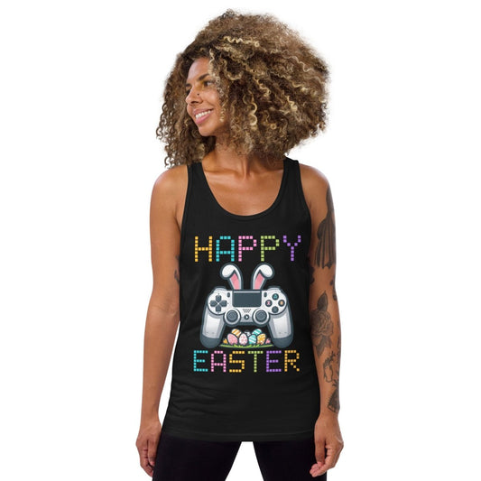  - Custom Men's Tank Top happy easter - Retro Ravers - easter