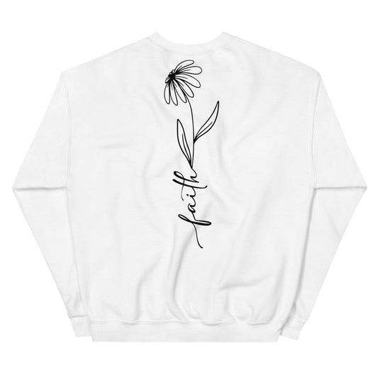  - Custom Unisex Sweatshirt Faith design - Retro Ravers - faith