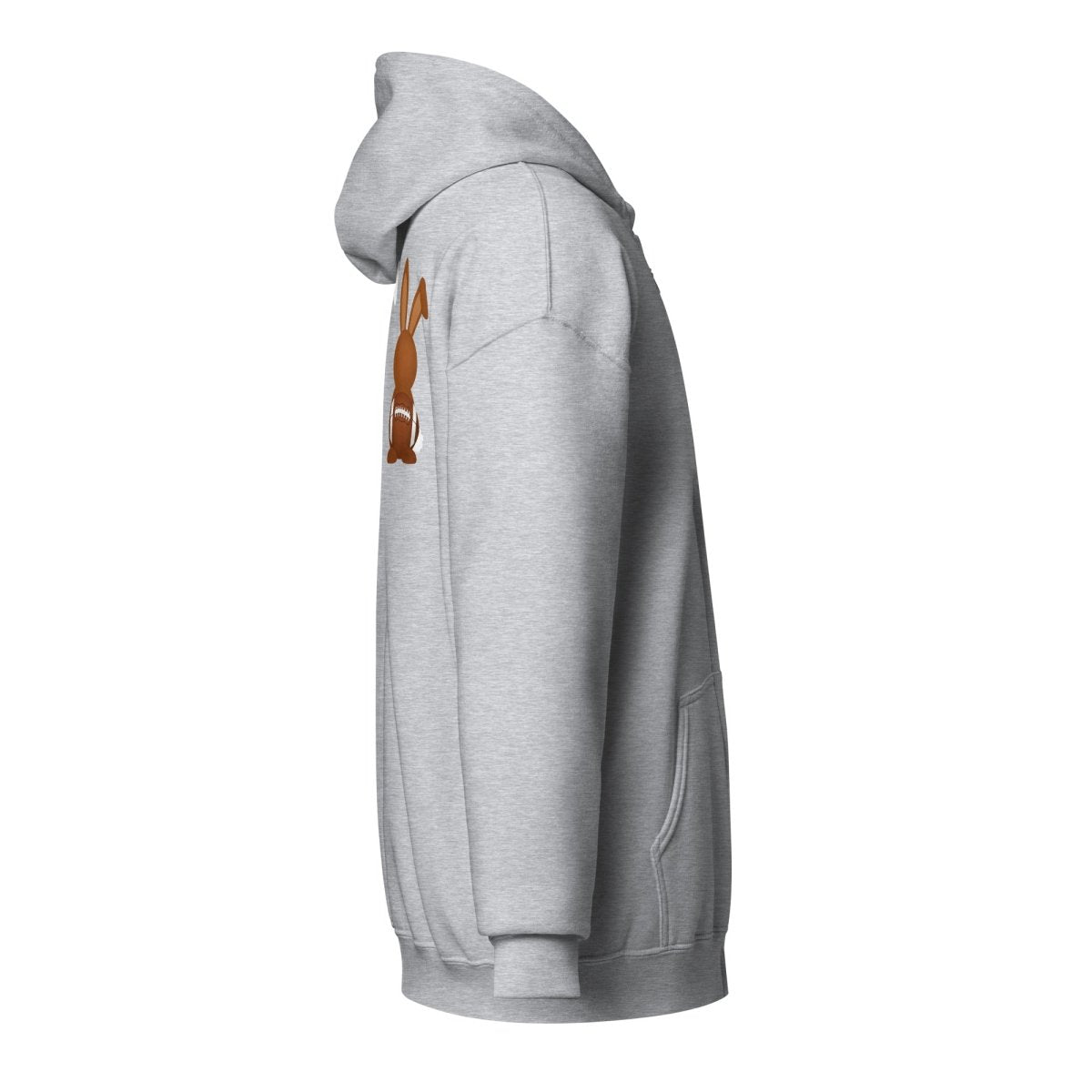  - Custom zip hoodie sports bunny - Retro Ravers - easter