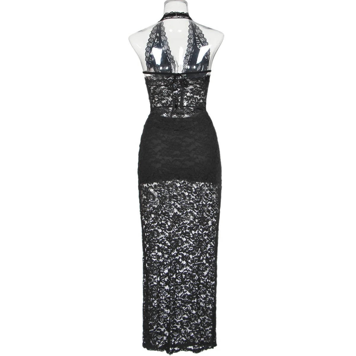 Dresses - Midnight Allure: Bandage Lace Co - Ord Ensemble - Retro Ravers - dresses