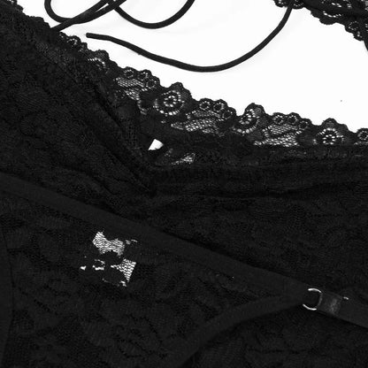 Dresses - Midnight Allure: Bandage Lace Co - Ord Ensemble - Retro Ravers - dresses