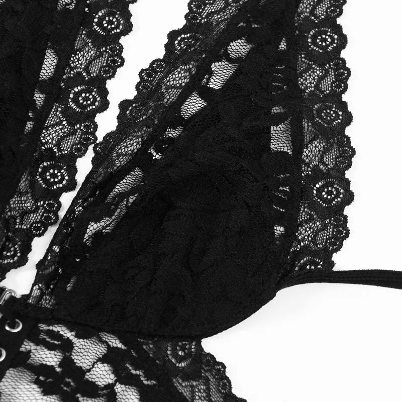 Dresses - Midnight Allure: Bandage Lace Co - Ord Ensemble - Retro Ravers - dresses