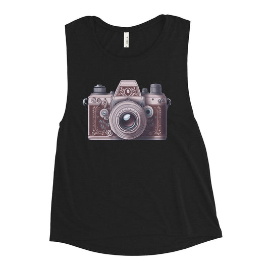  - Ladies’ Muscle Tank Retro - Retro Ravers - retro ravers
