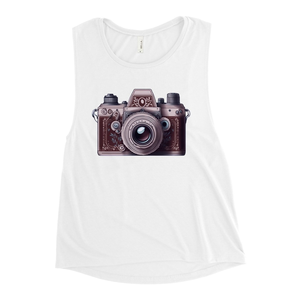  - Ladies’ Muscle Tank Retro - Retro Ravers - retro ravers