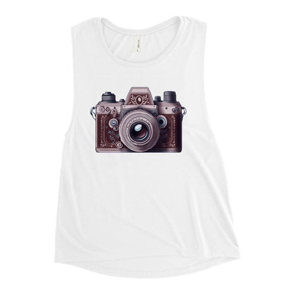  - Ladies’ Muscle Tank Retro - Retro Ravers - retro ravers