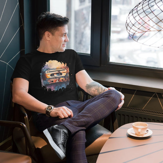  - Men's premium Retro cotton t-shirt - Retro Ravers - retro ravers