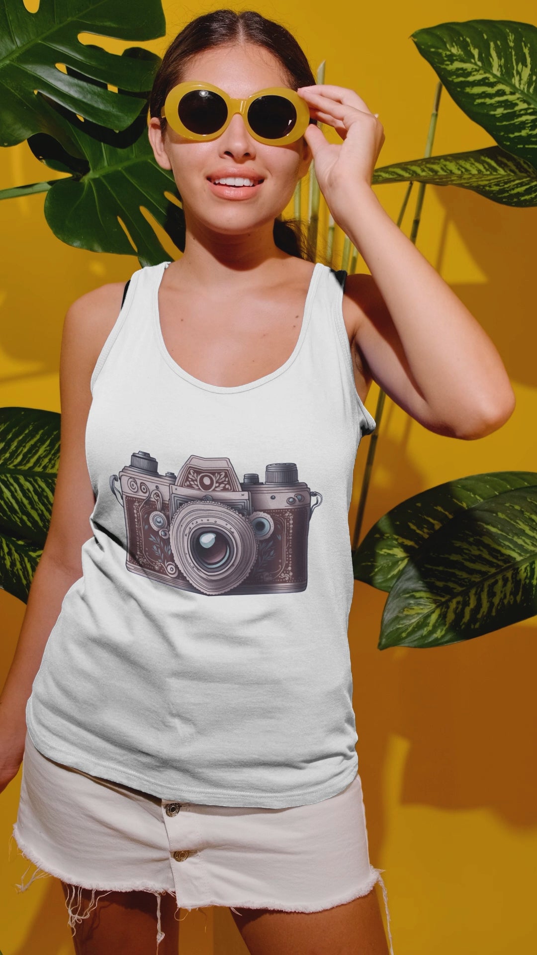 summer-themed-video-of-a-woman-wearing-a-tank-top-3904v
