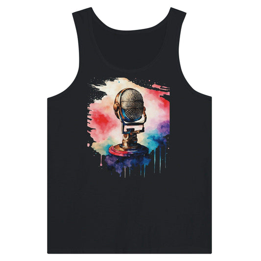 Print Material - Bella + Canvas Unisex Tank Top – Mic - Retro Ravers - #product_color#