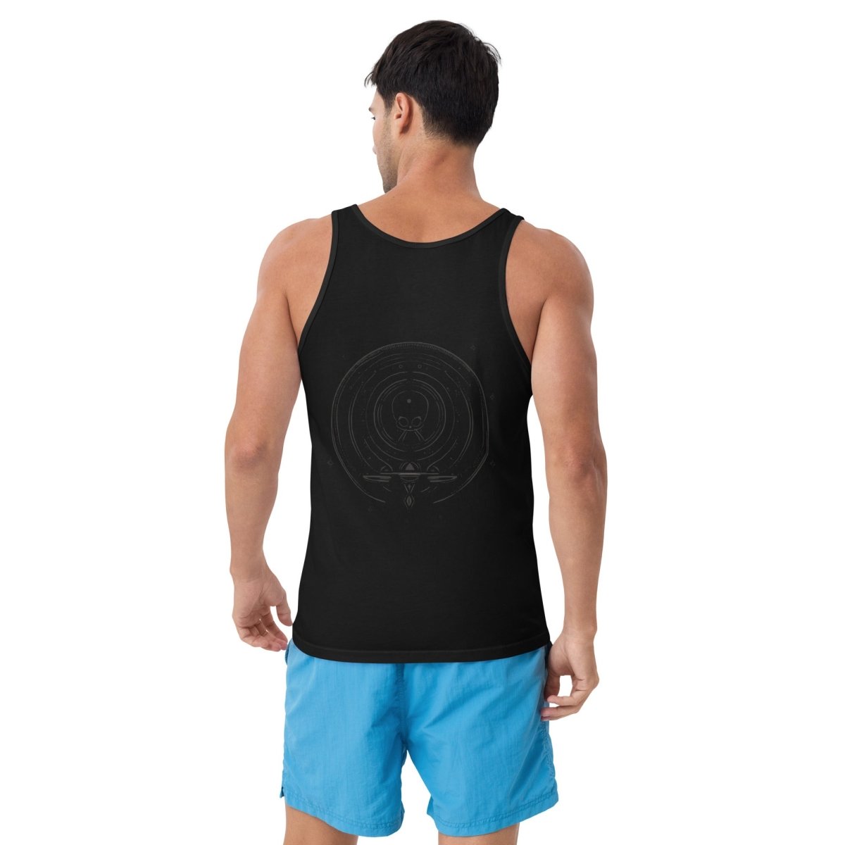 tank tops - Alien drop Men's Tank Top - Retro Ravers - alien